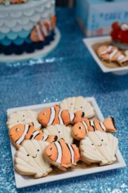 Biscotti a forma di conchiglia e Nemo